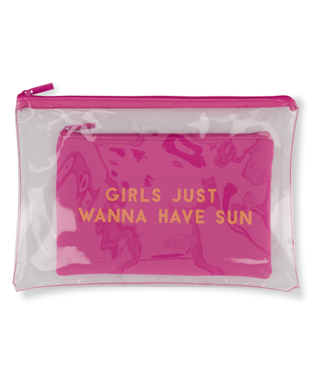 Bikini clutch, pink