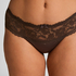 Florence Lace hipster g-streng, Brun