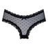 Brasiliansk trusse V-shape Mesh, Sort
