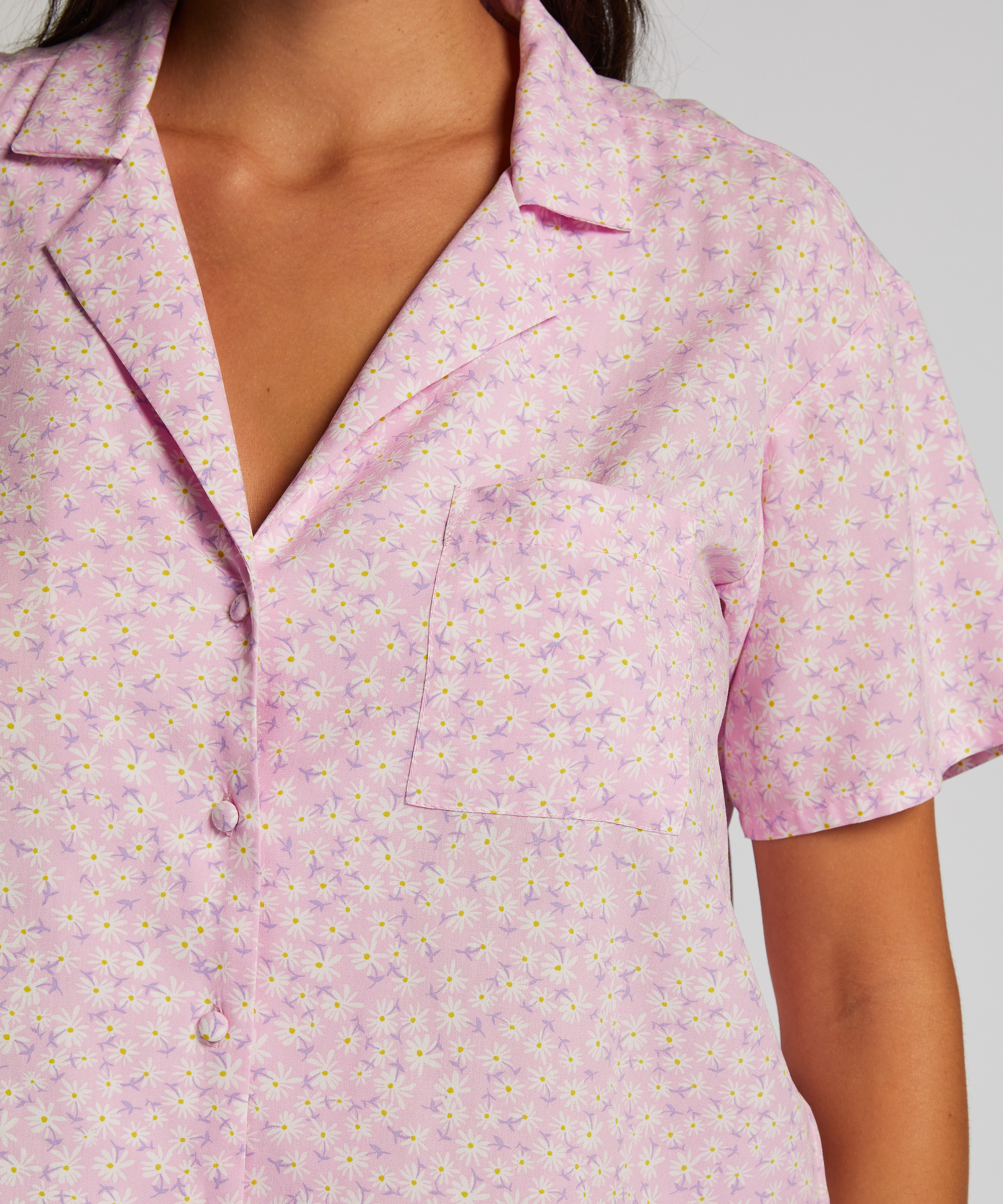 Pyjamastop Springbreakers, Lyserød, main