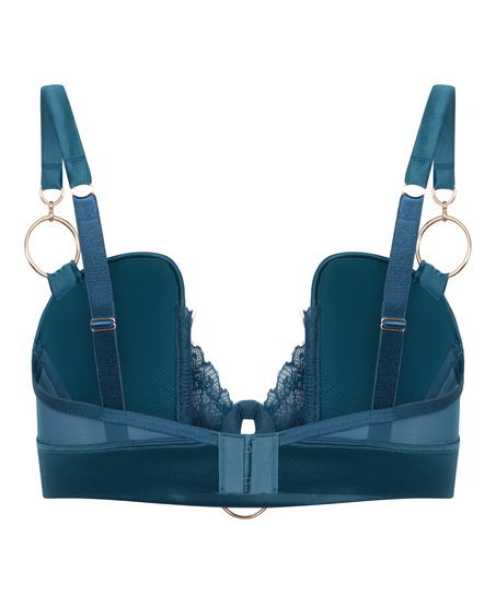 Marjolein formst&oslash;bt longline b&oslash;jle-bh, Bl&aring;