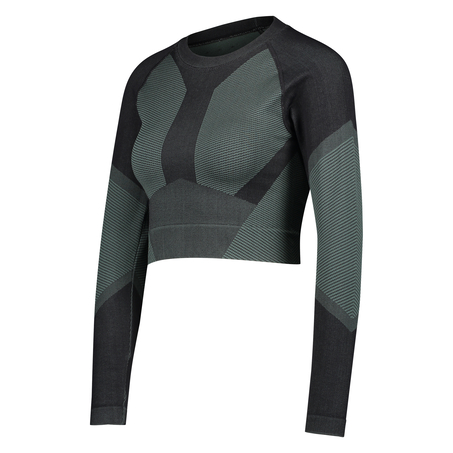 HKMX The Motion Crop Top, Gr&oslash;n