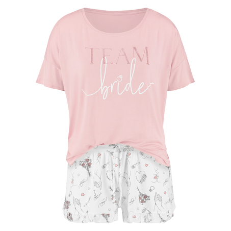 Team Bride pyjamas, pink