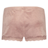 Shorts velour Lace, pink
