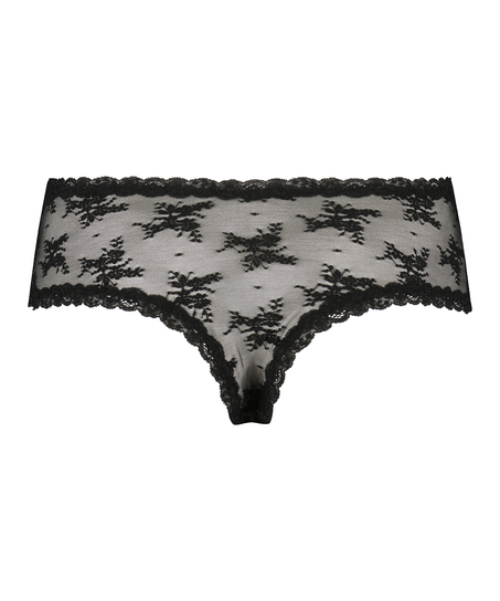 V-formet brasiliansk trusse Curvy, sort