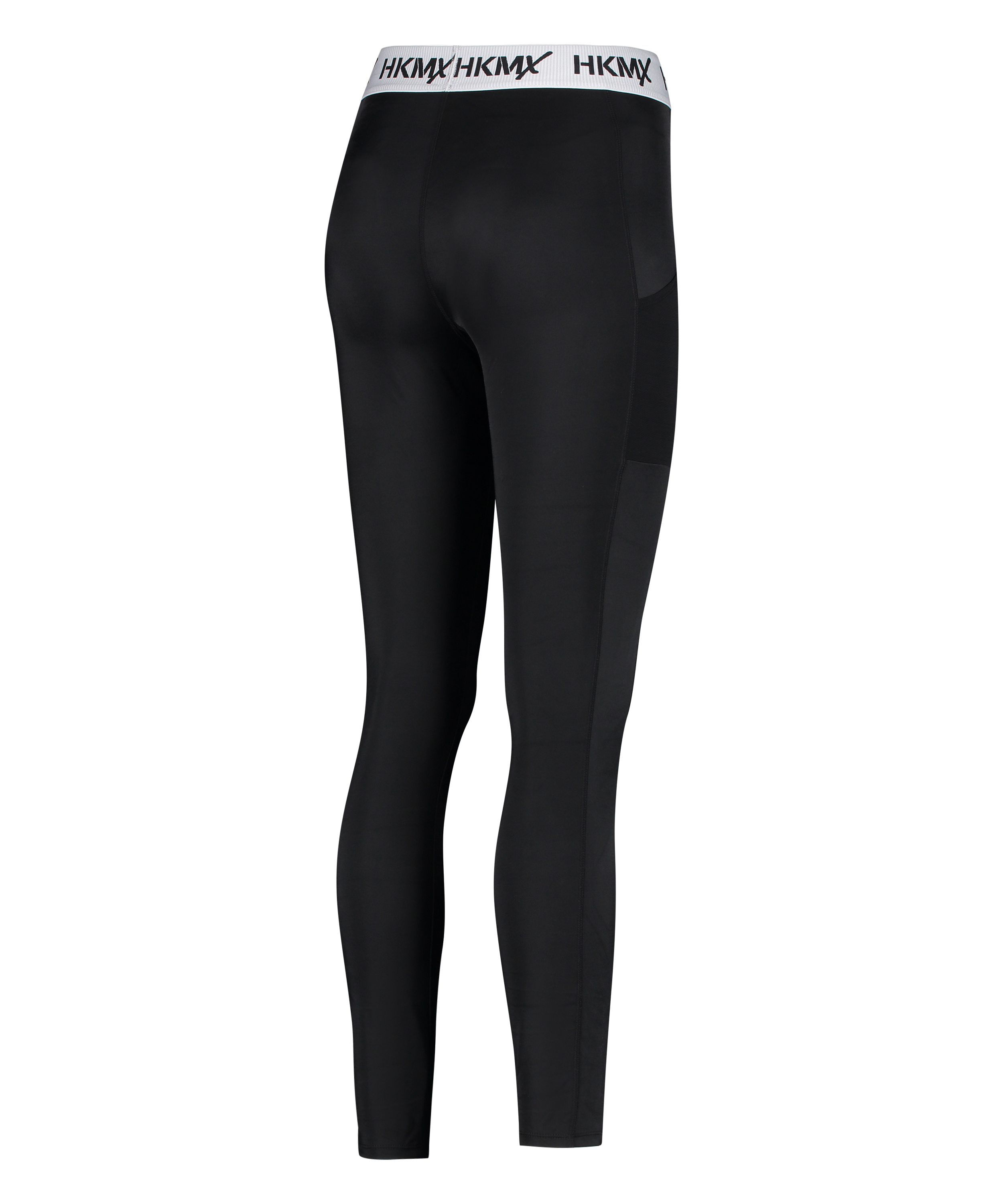 HKMX sportsleggings med normal talje, Sort, main