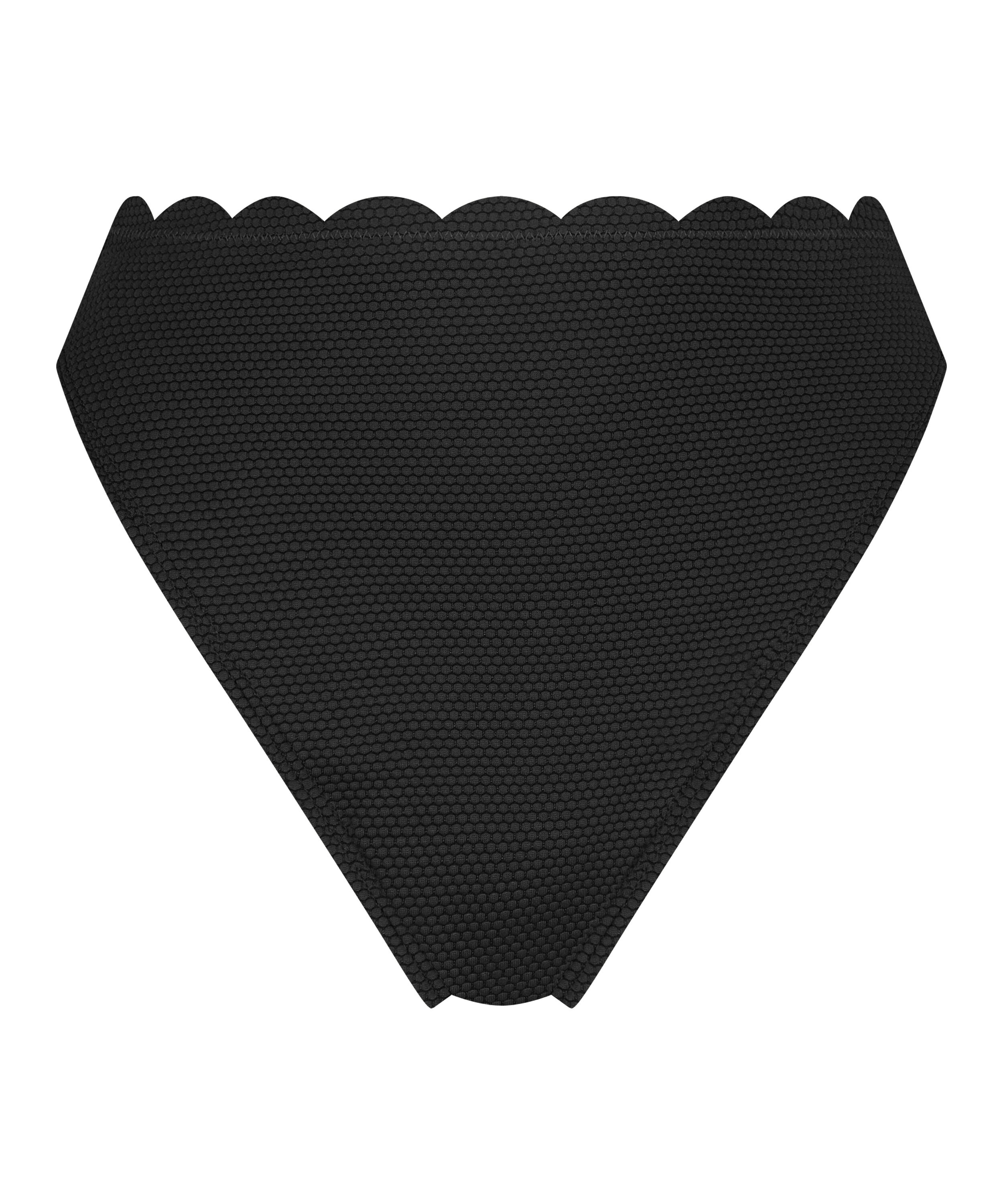 Rio Bikinitrusse Scallop, sort