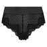 Brasilianske trusser med høj benudskæring Duckie, sort