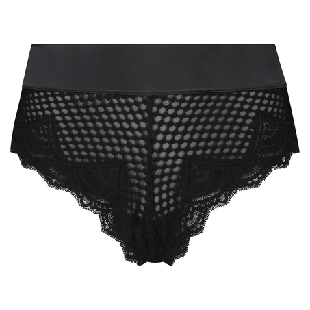 Brasilianske trusser med høj benudskæring Duckie, sort