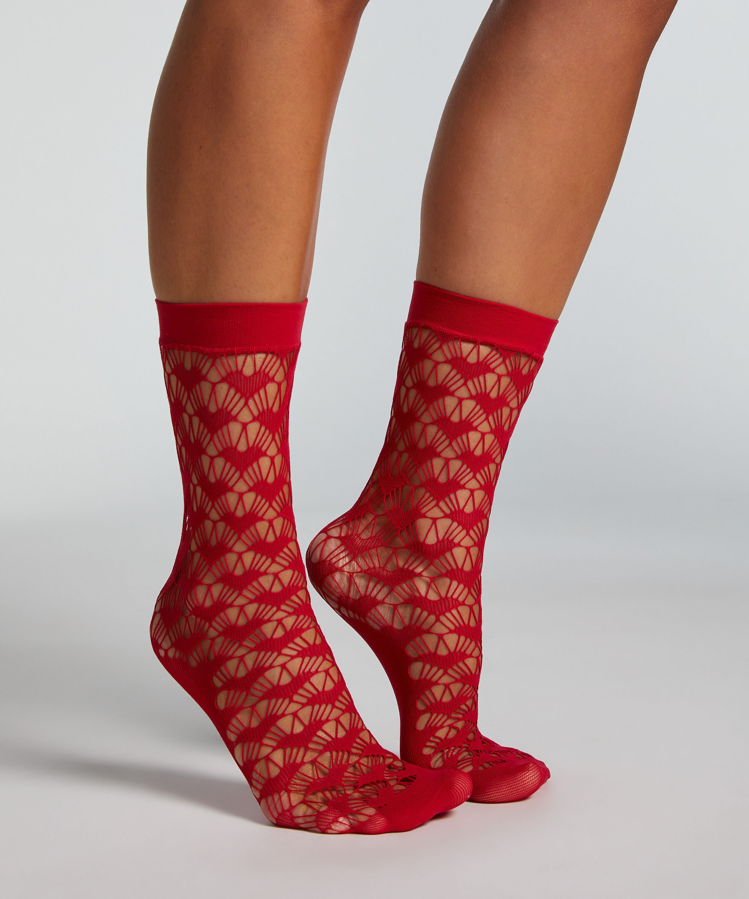 1 par modestrømper, Rød