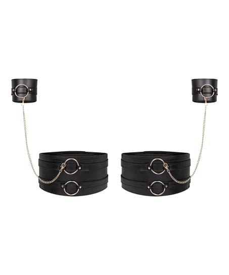 Benjern og håndjern, Sort