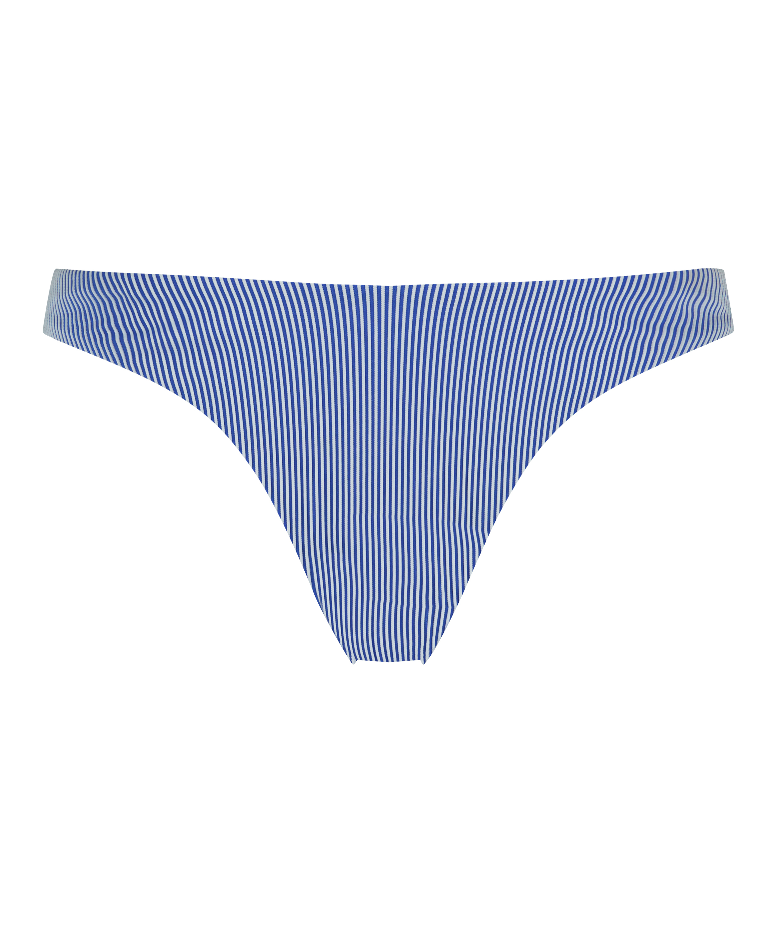 Højt udskåret bikinitrusse Rib Fiji, blå, main