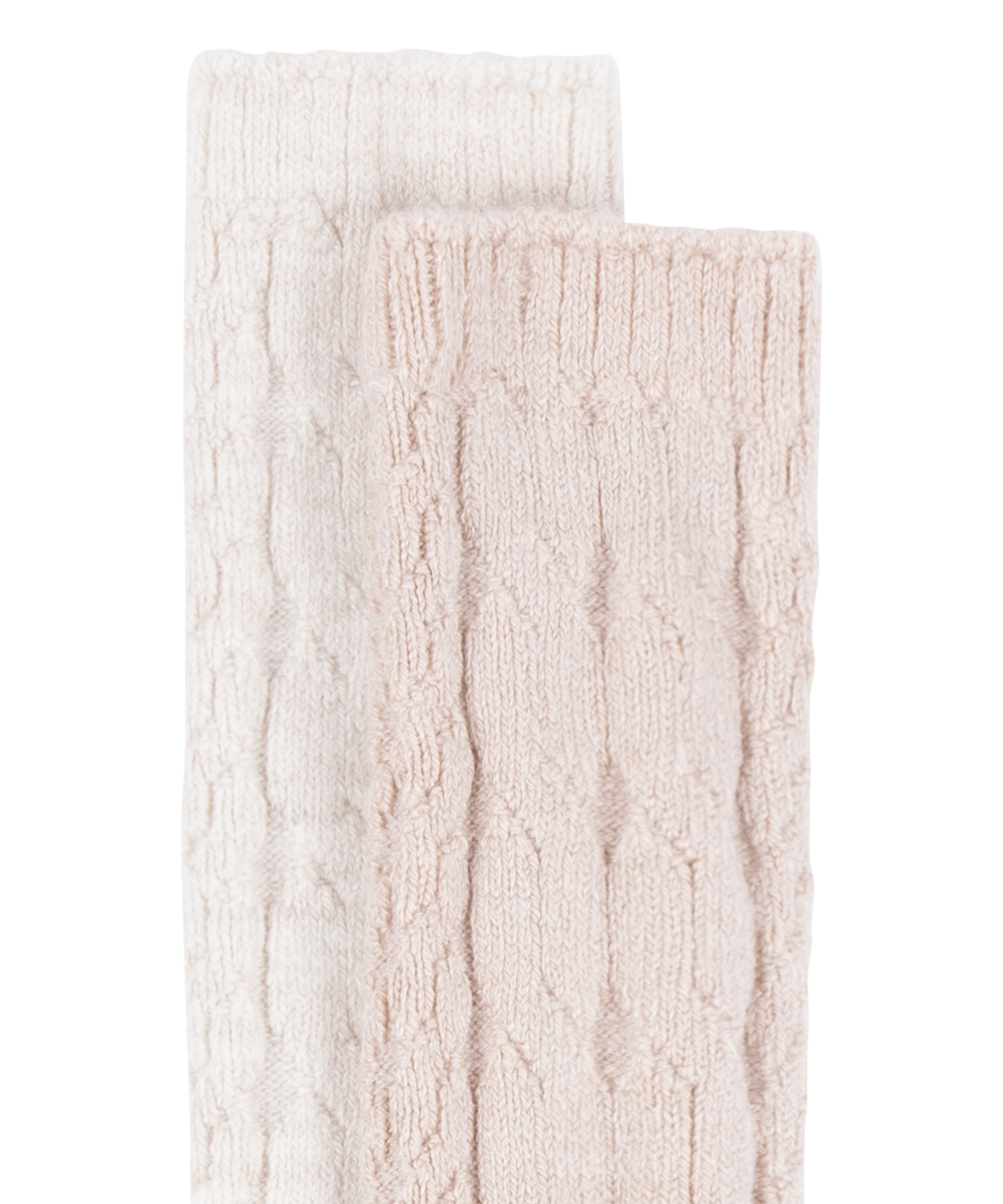 2 par lange sokker, Beige, main
