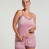 Shorts velour Lace, Lilla