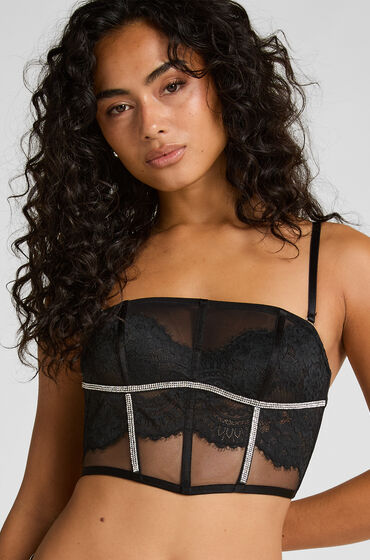 Hunkemöller Odette bustier Sort
