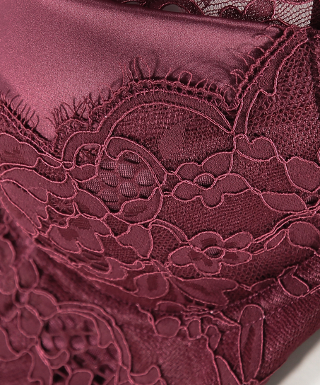 Formst&oslash;bt longline-b&oslash;jle-bh Heather, R&oslash;d