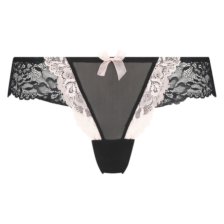 Brasiliansk trusse Crystal, sort