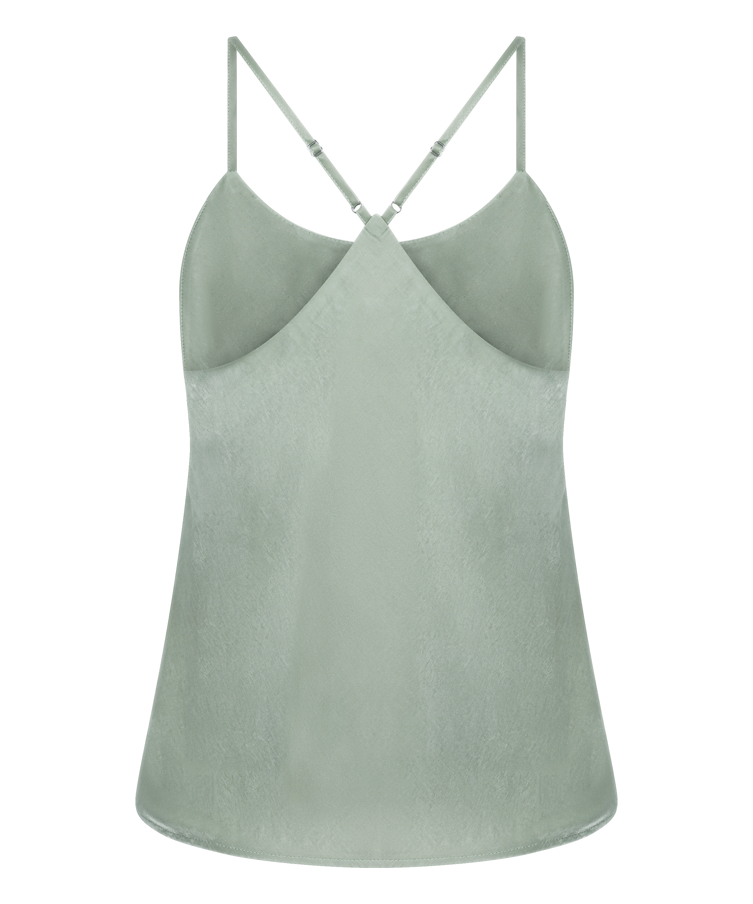 Cami top Satin Ayla, Gr&oslash;n, main