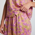 Pyjamasshorts Satin, Lyserød