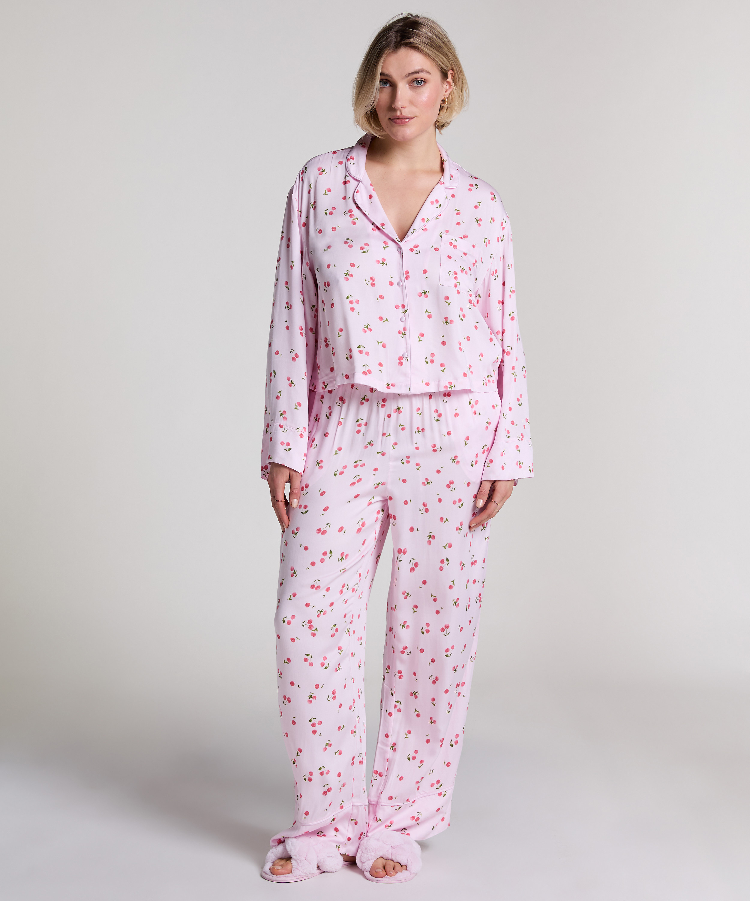 Satinbukser, Lyserød, main