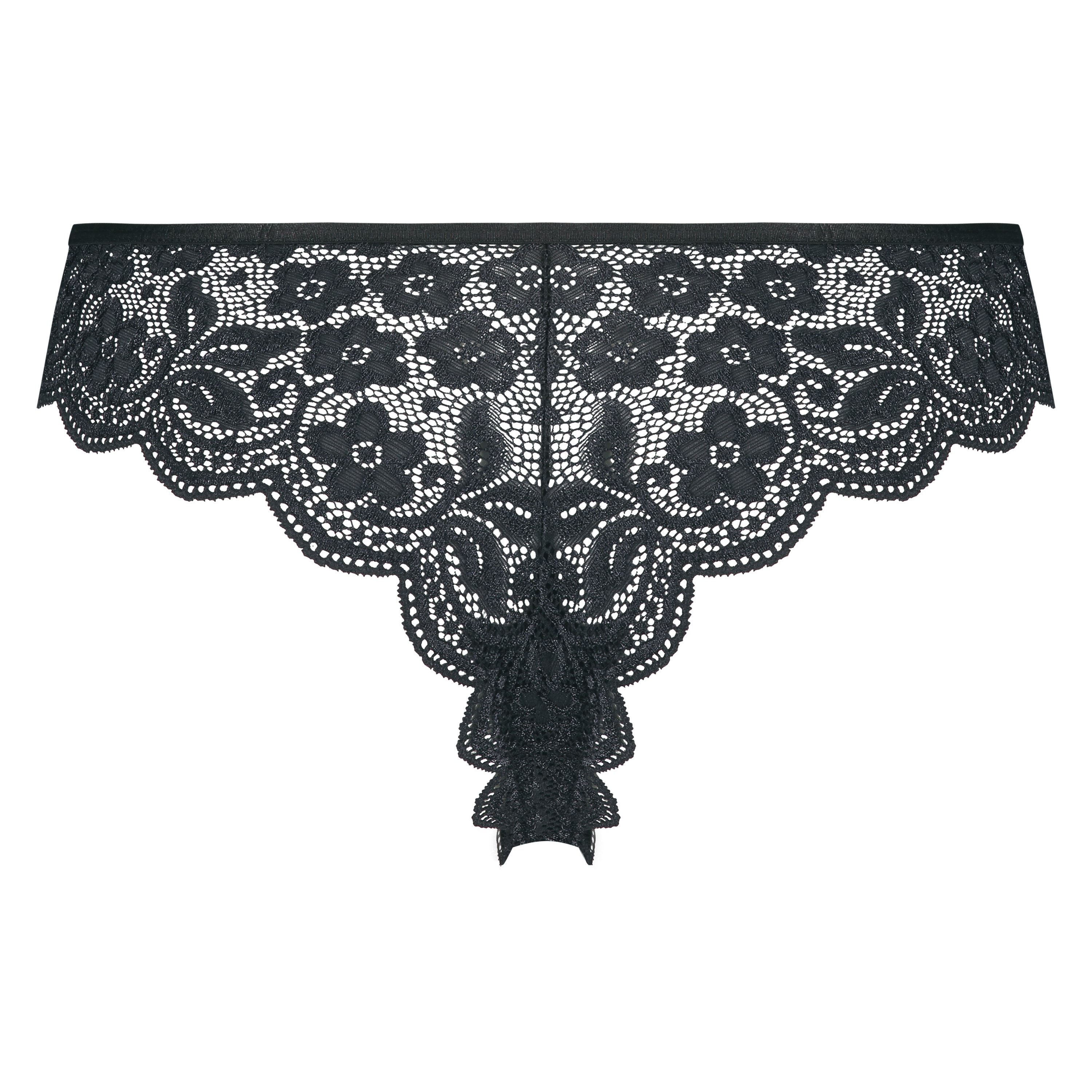 High leg trusser i blonde, sort, main