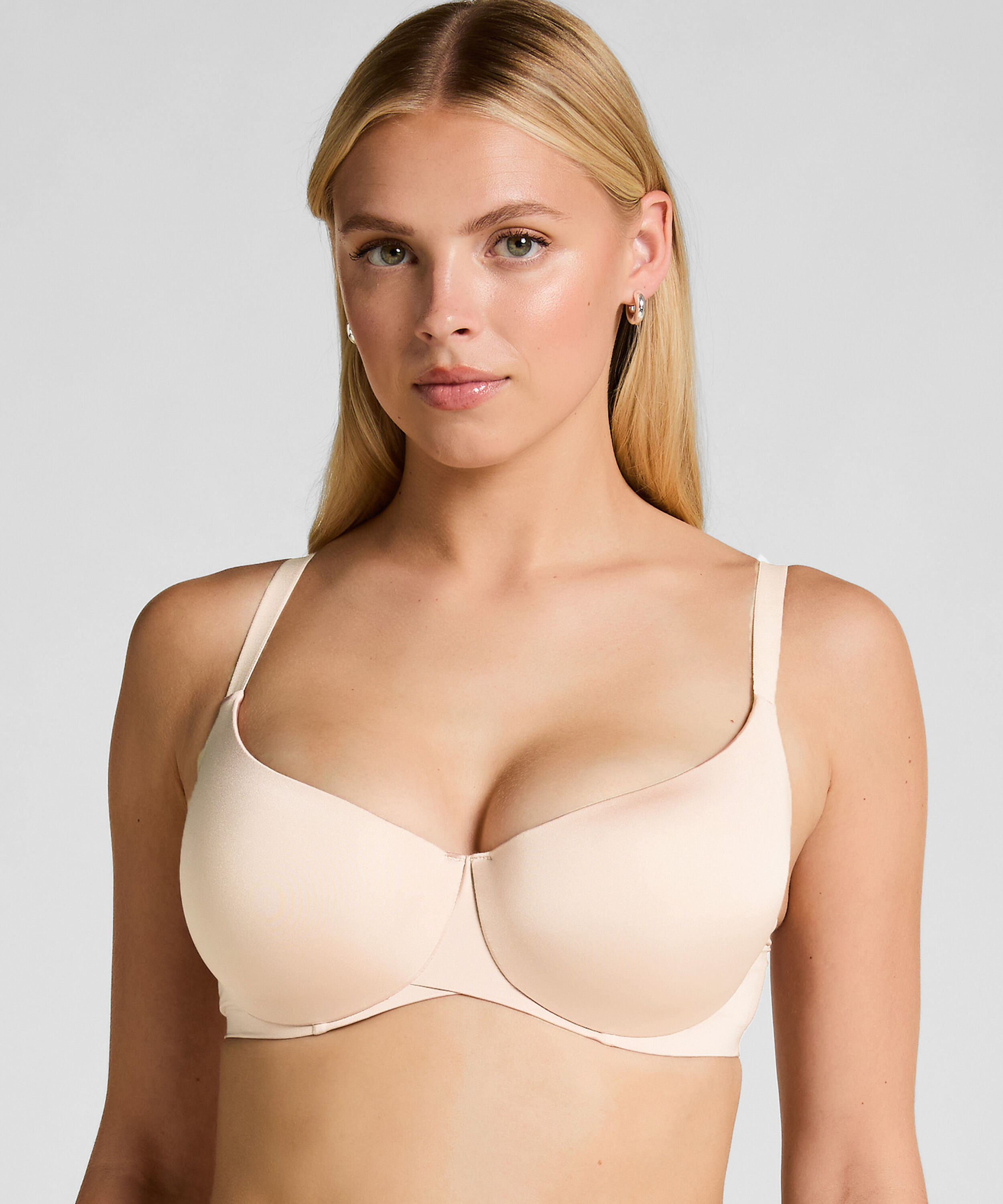 Formstøbt bøjle-bh Smooth, Beige