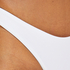 High Leg bikinitrusse Lola, hvid