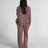 Pyjamas i bomuldsjersey, Lilla