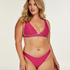 Højt udskåret bikinitrusse Maya, Lyserød