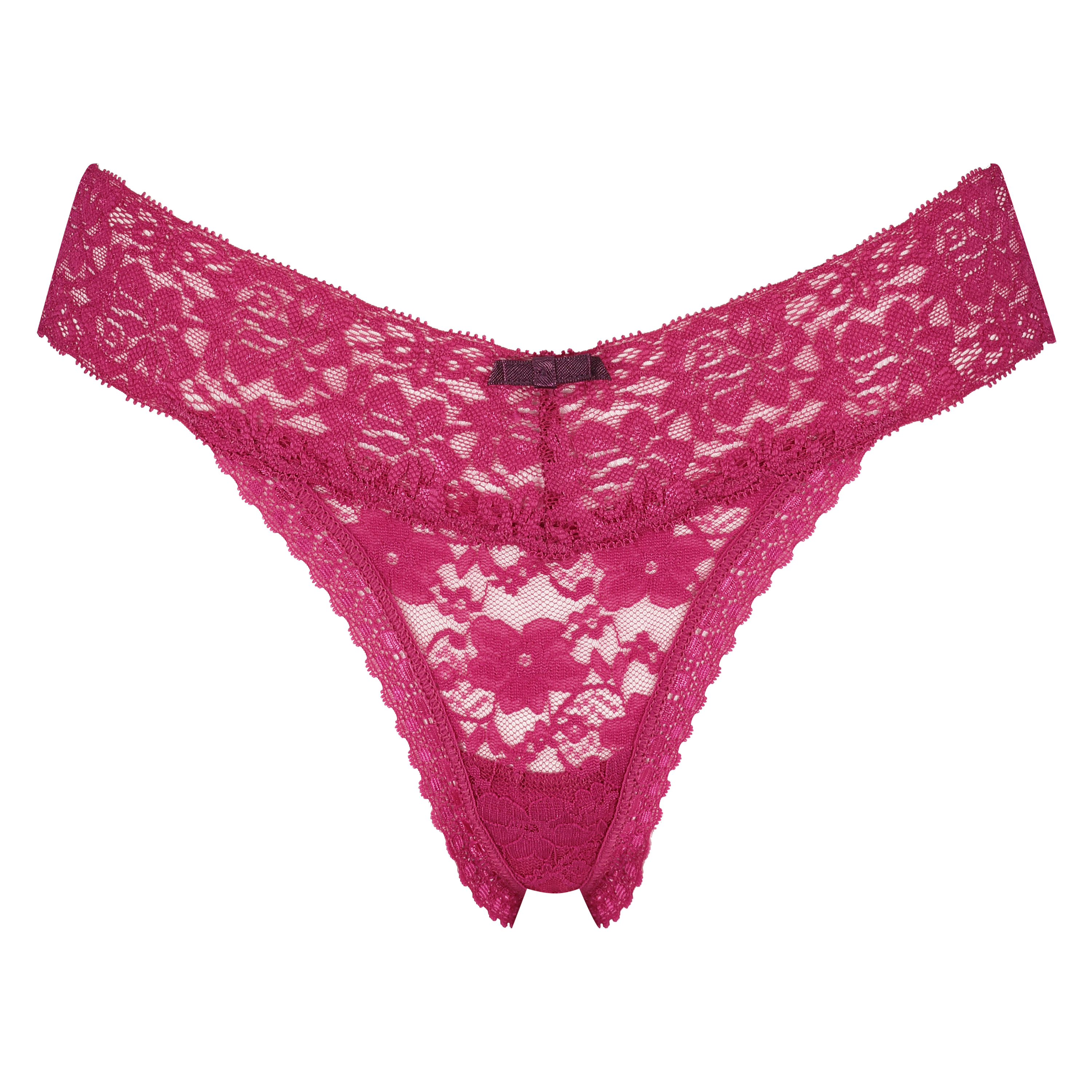 G-streng Floral lace, pink, main