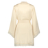 Kimono satin Meili, Beige