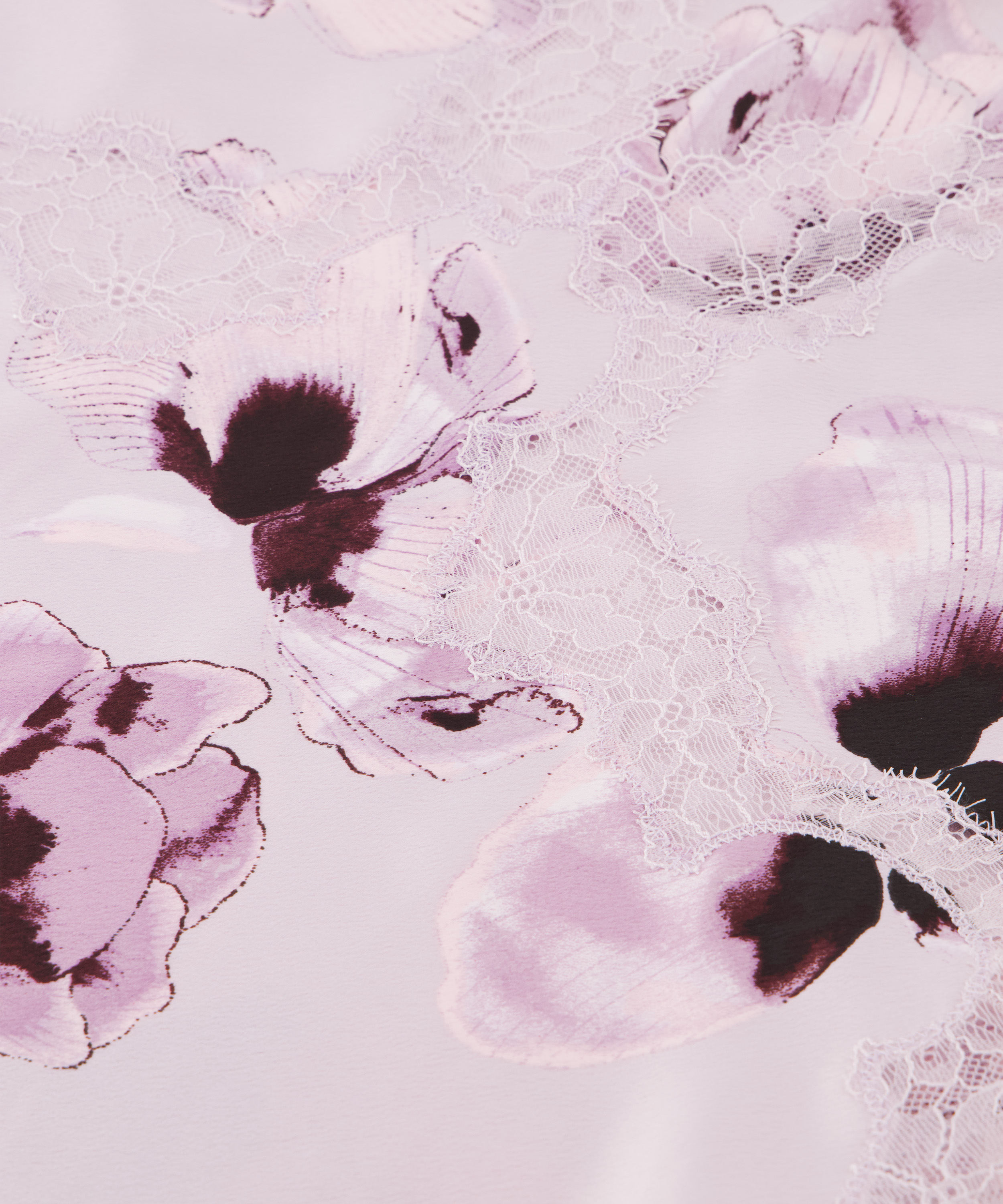 Cami top Satin, Lilla, main