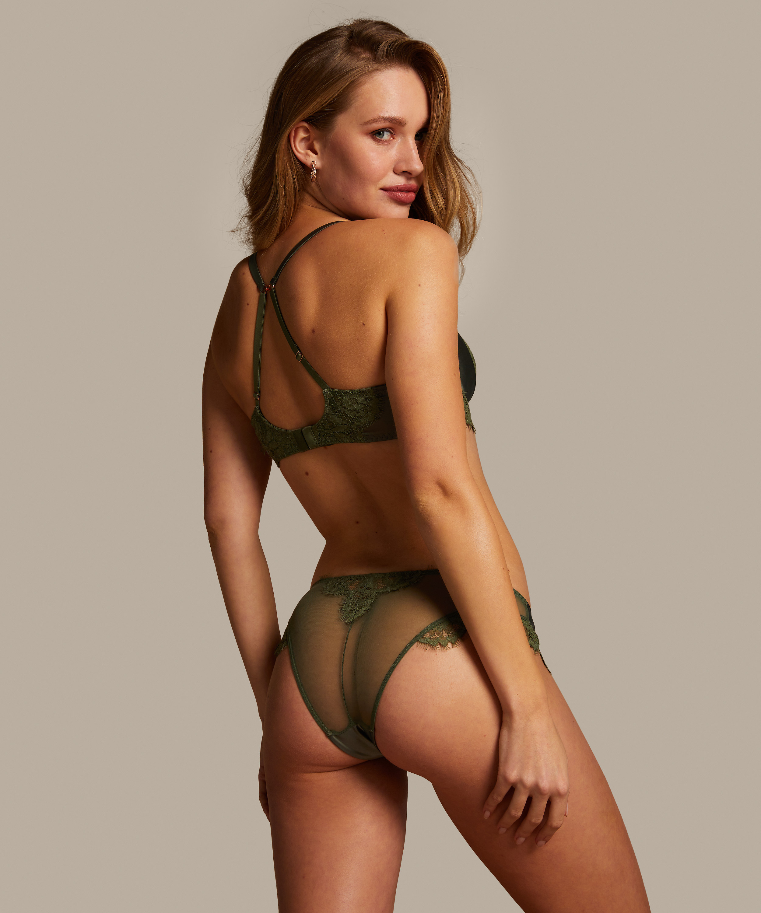 Brasiliansk trusse Hannako, grøn, main