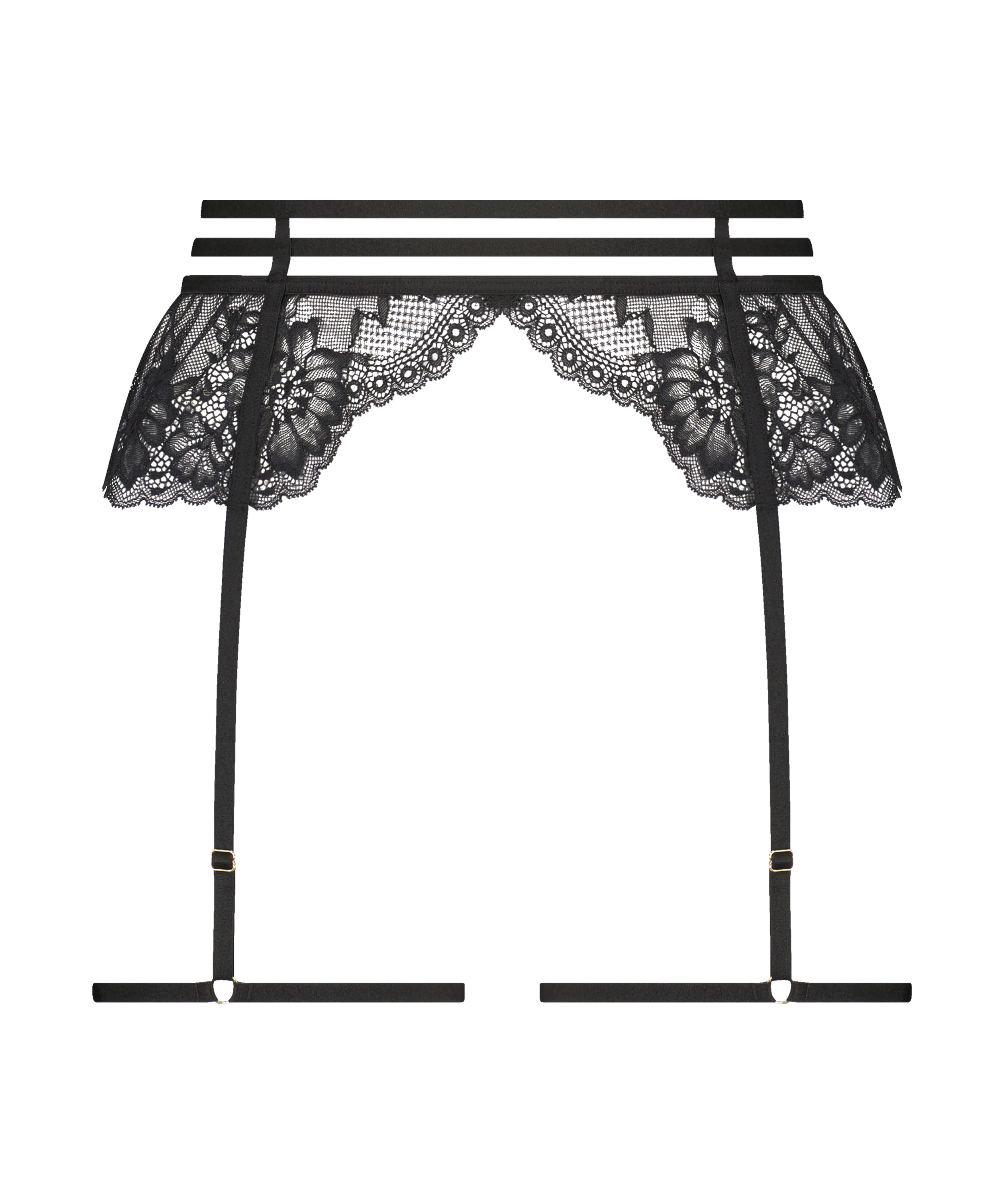 Hofteholder Roxanne, Sort, main