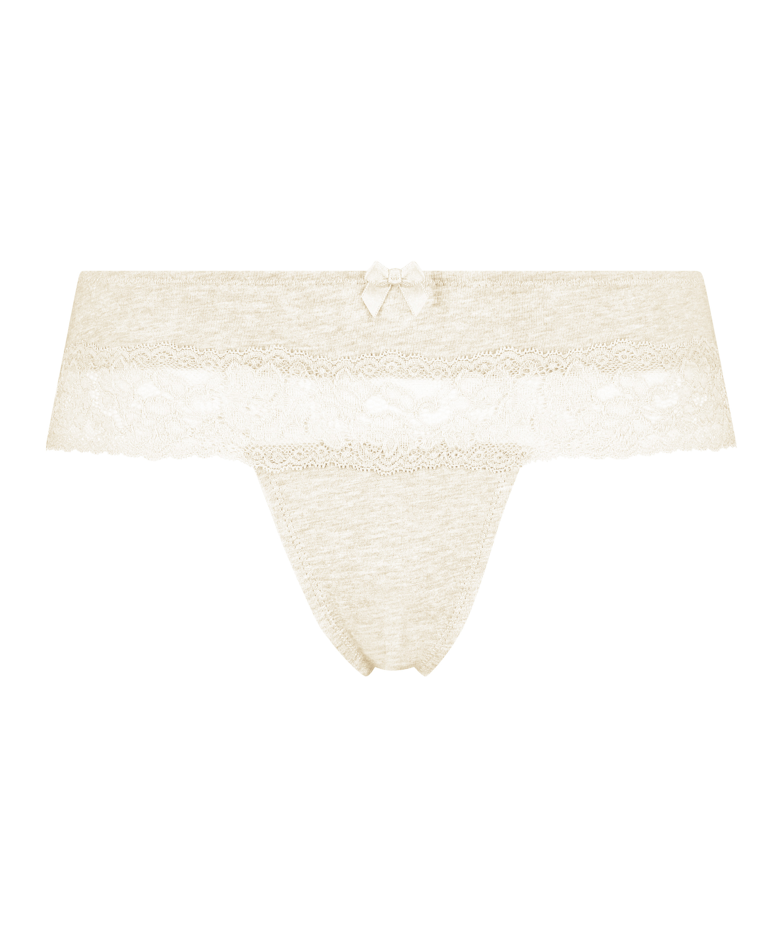 Boxerstreng bomuld, Beige, main