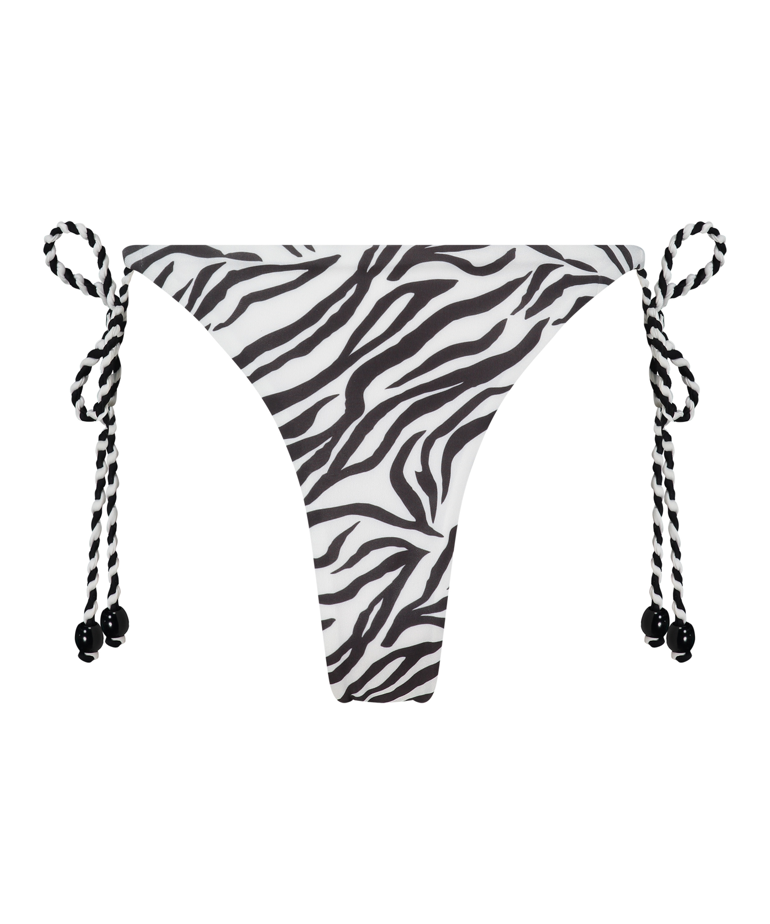 Cheeky Tanga Bikinitrusse Doha Zebra, hvid, main