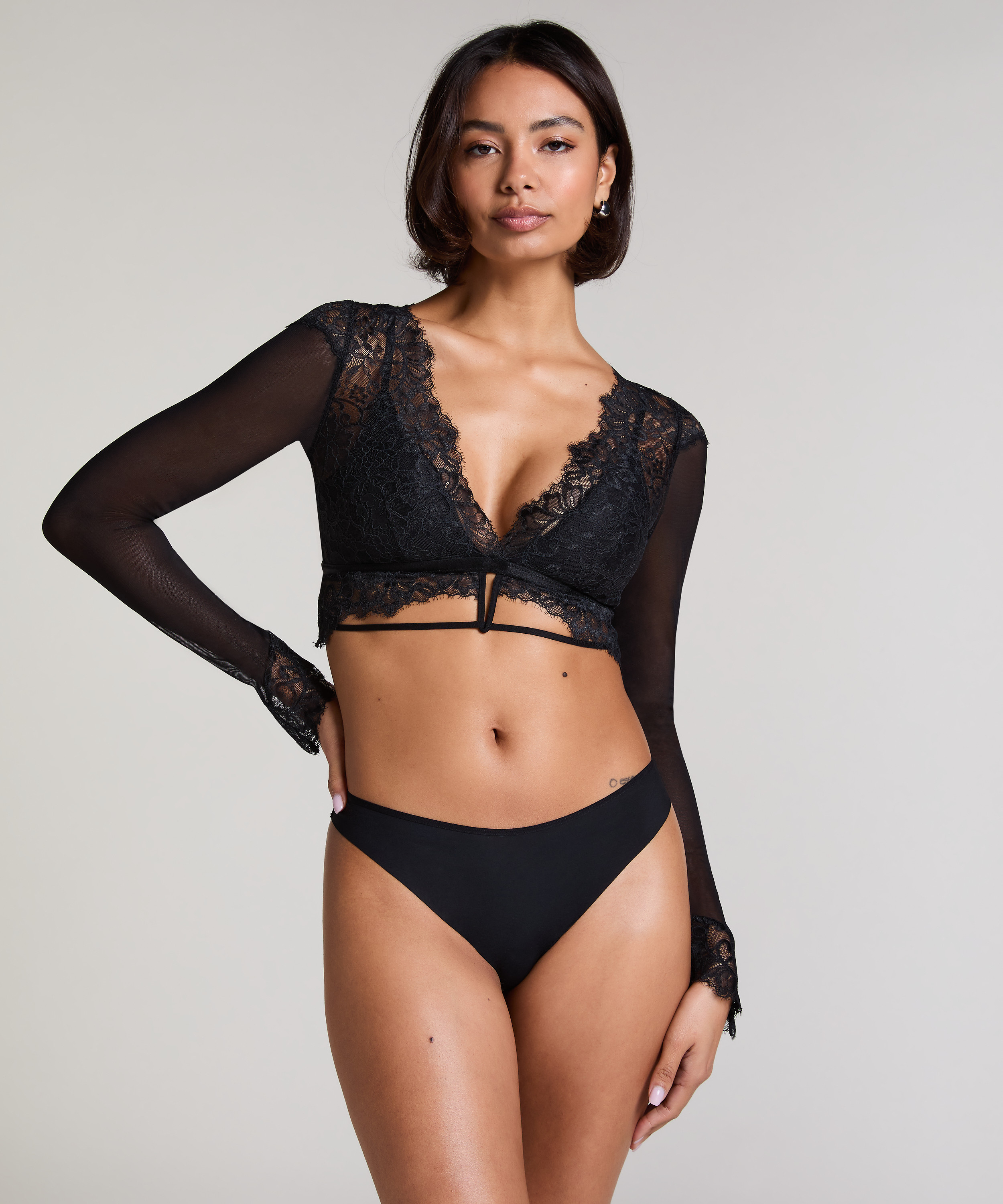 Bralette Ella, Sort, main