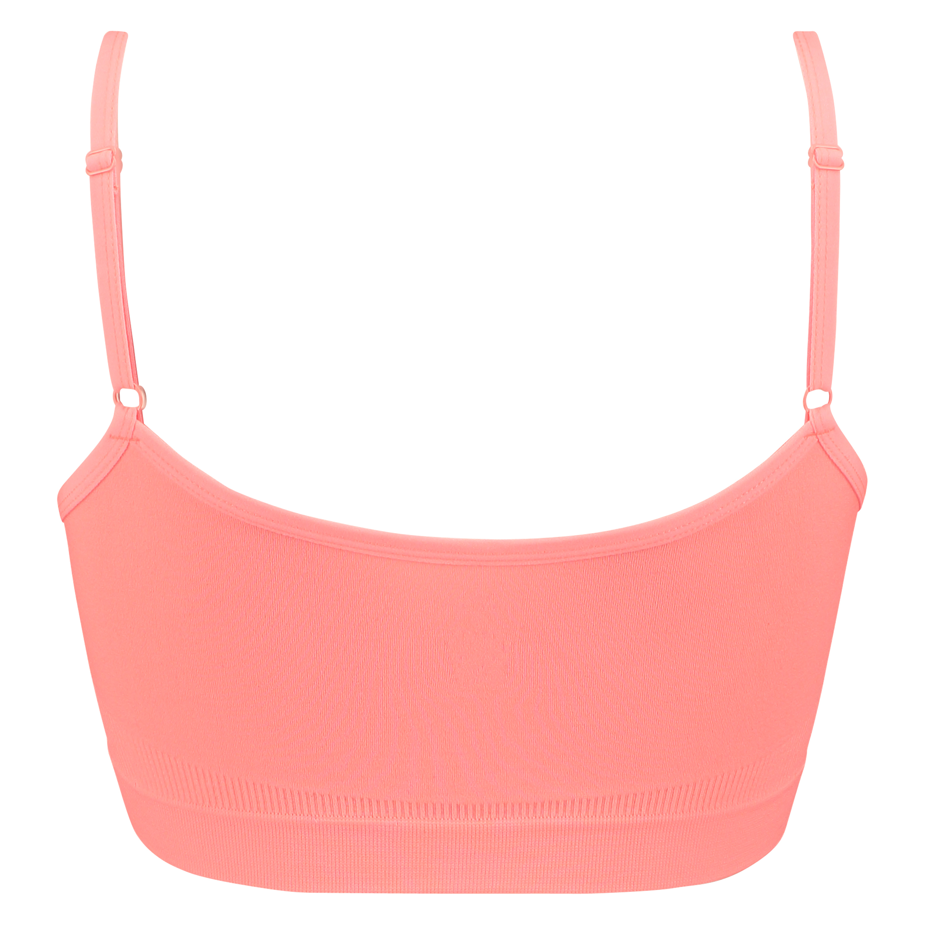 Seamless strappytop, pink, main
