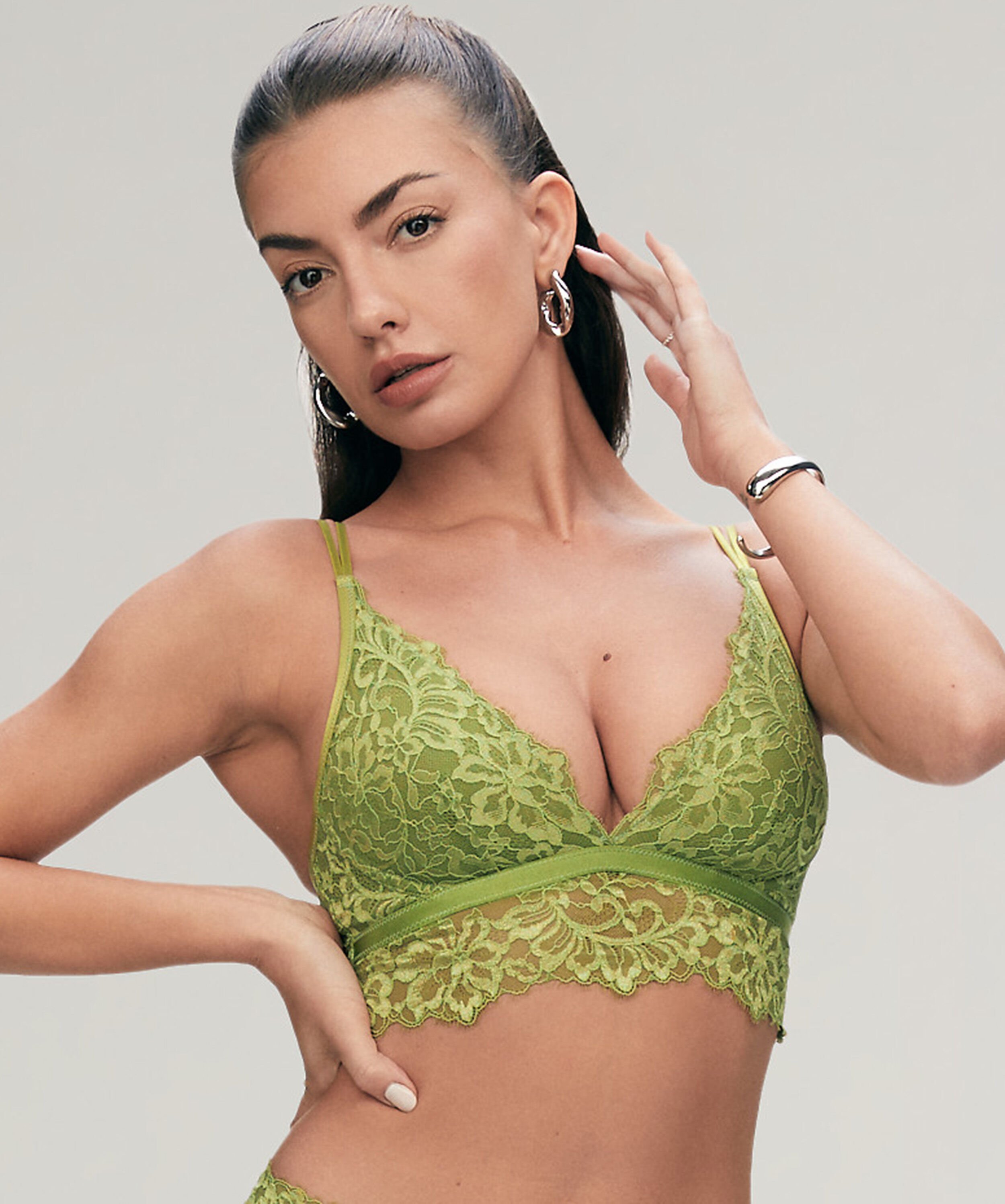 Bralette Isabella, Grøn