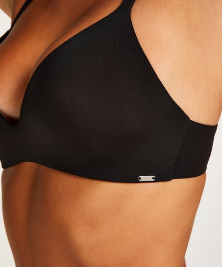 Formstøbt bh uden bøjle Mona, Sort