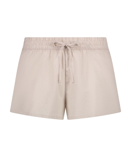 Pyjamas shorts Linned, Beige