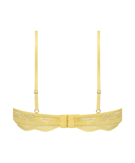 Ikke-formstøbt bøjle-bh Isabelle, Gul