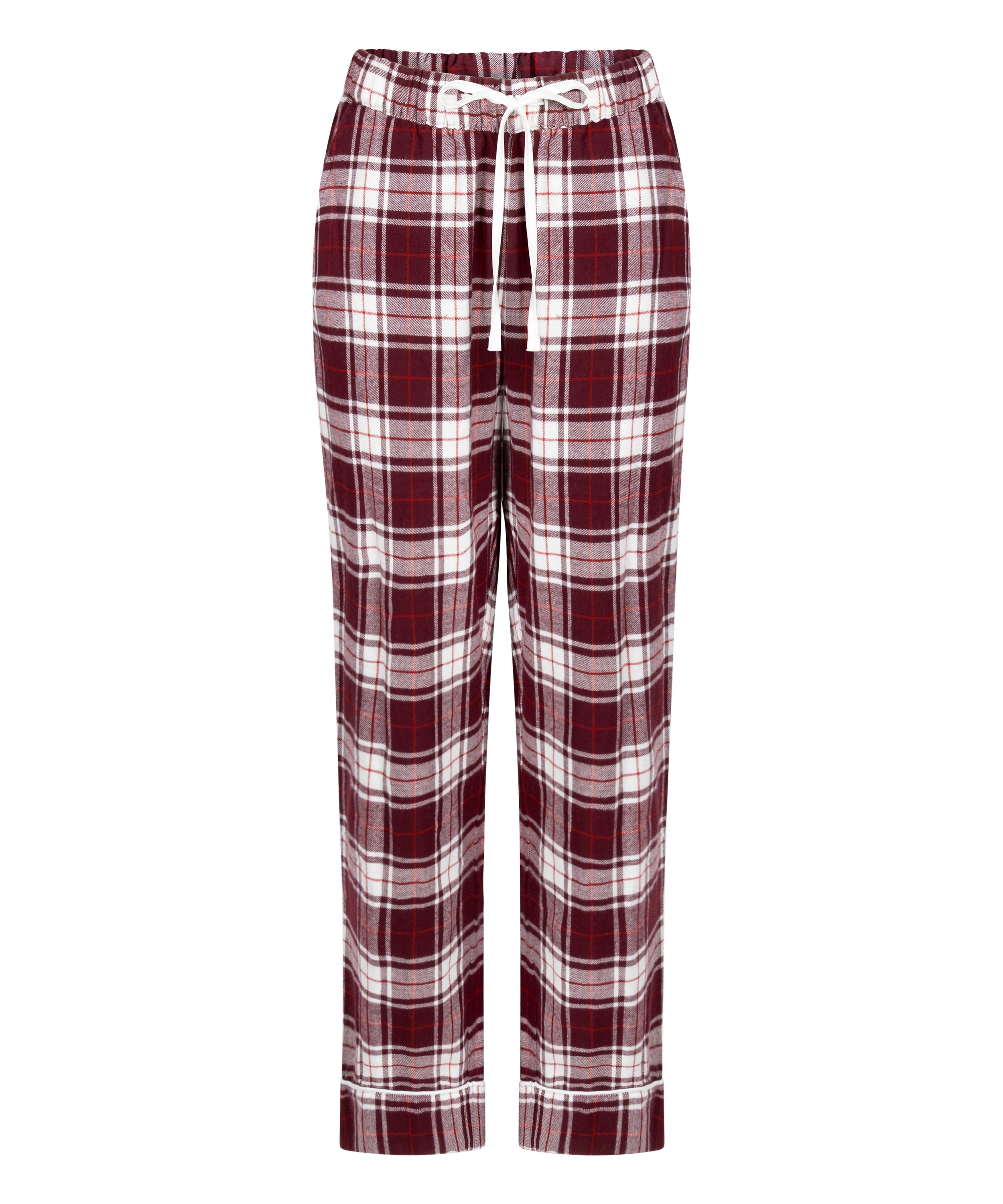 Petite pyjamasbukser af Flannel, Lilla, main