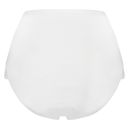 Superslip Lace Maxi bomuld, hvid