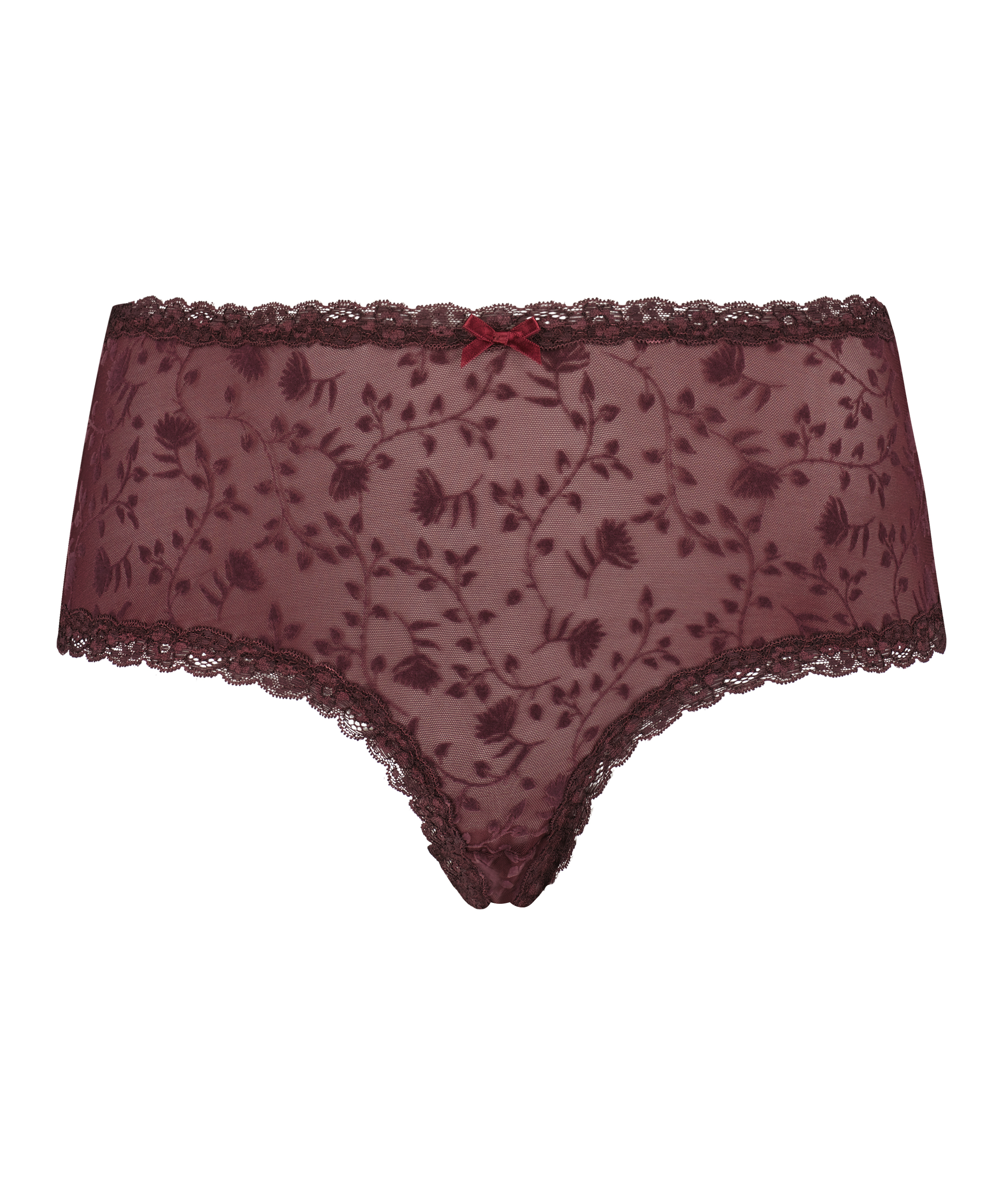 V-formet brasiliansk trusse Curvy, rød, main