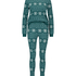 Fleece pyjamassæt, blå