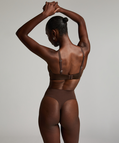 kke-formstøbt bøjle-bh Smooth, Brun