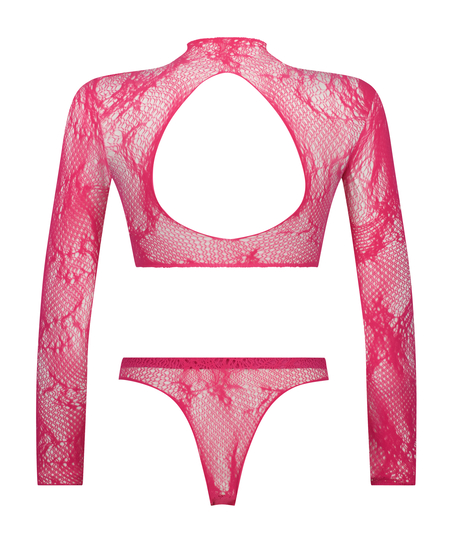 Private Lace Set, pink