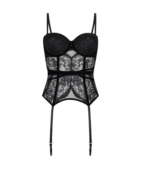 Bustier Raine Rebecca Mir, Sort