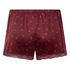 Shorts velour Lace, Lilla